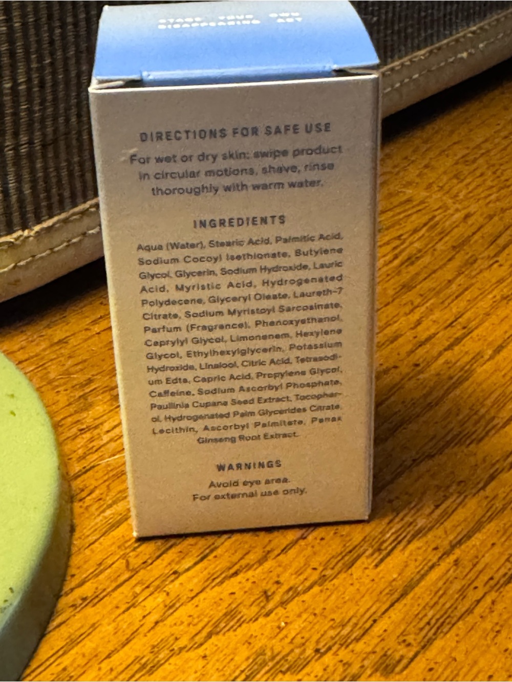 WYO'S The Disappearing Act Shaving Suds Stick — Lavender & Silver Packaging - Picture 4 of 9